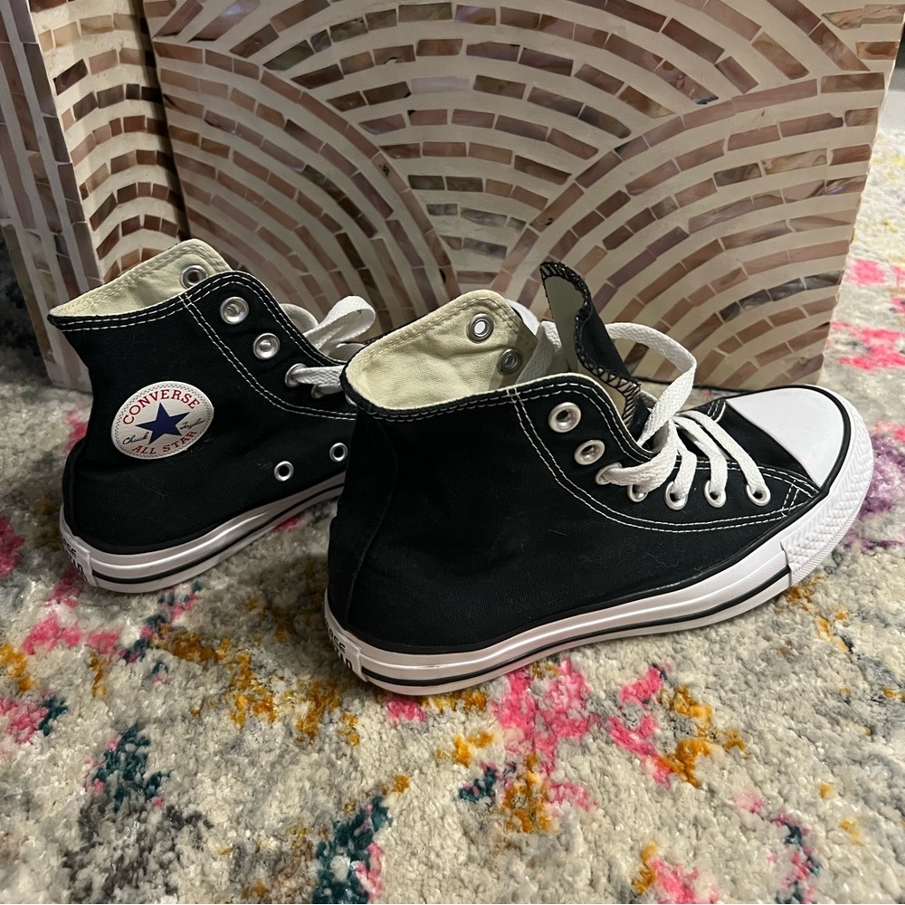 Black Hightop Converse